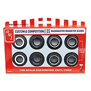 Racemaster Drag Slick Tire Model Kit Parts Pack